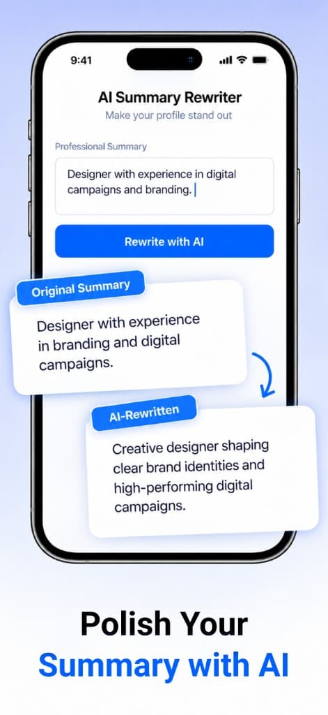 ResuFlow app feature preview